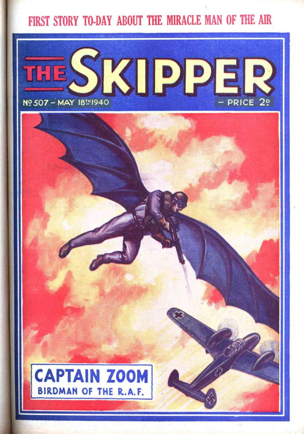 Comic Book Cover For The Skipper 507