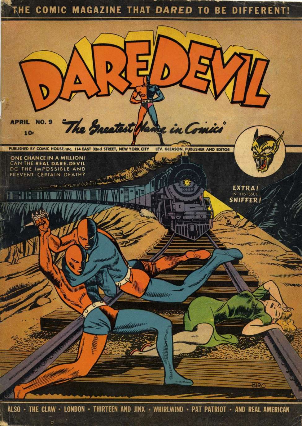 Book Cover For Daredevil Comics 9