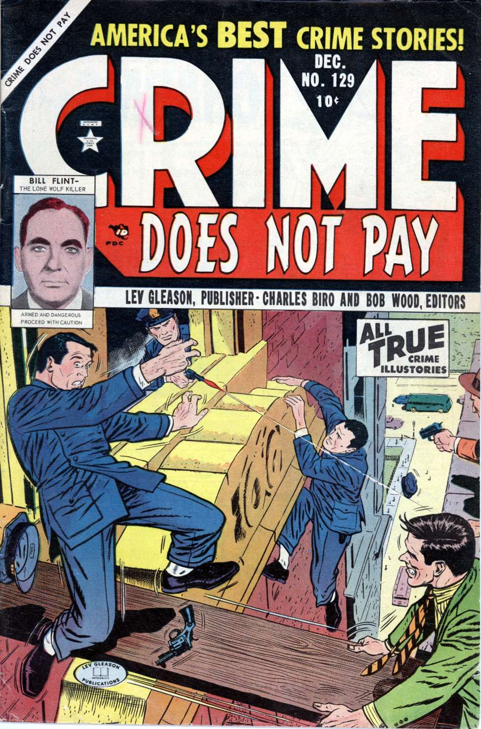 Book Cover For Crime Does Not Pay 129