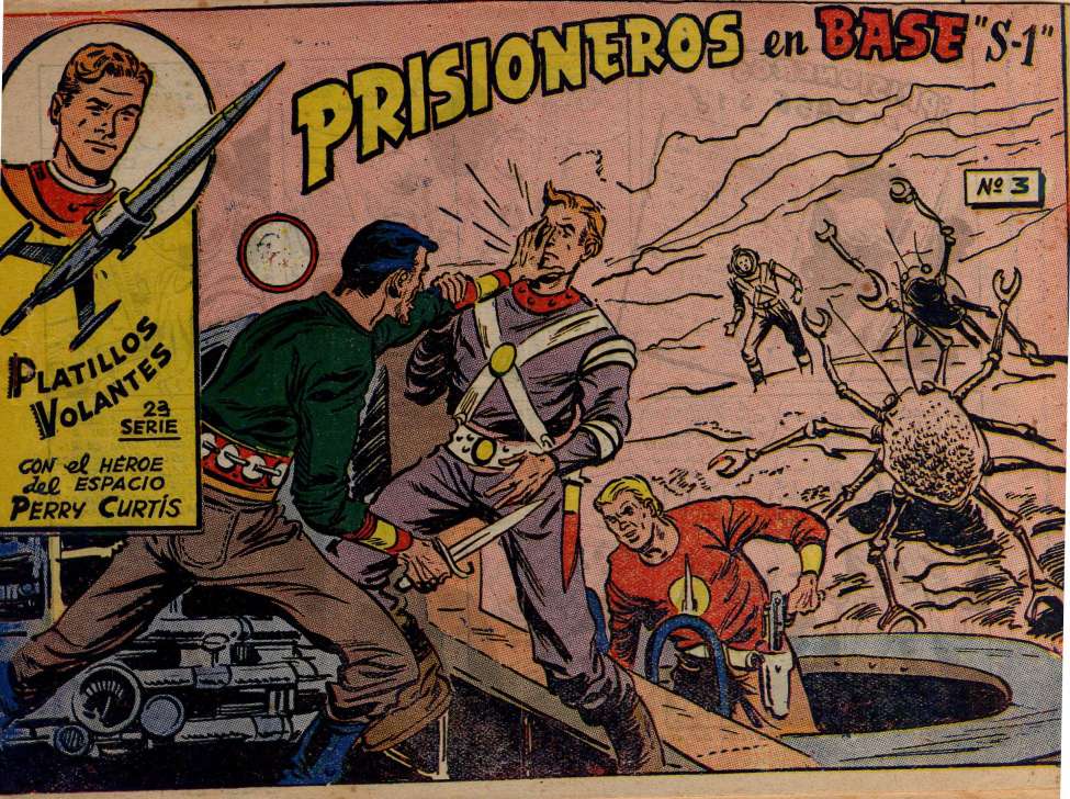 Comic Book Cover For Platillos Volantes 3 - Prisioneros en Base S1