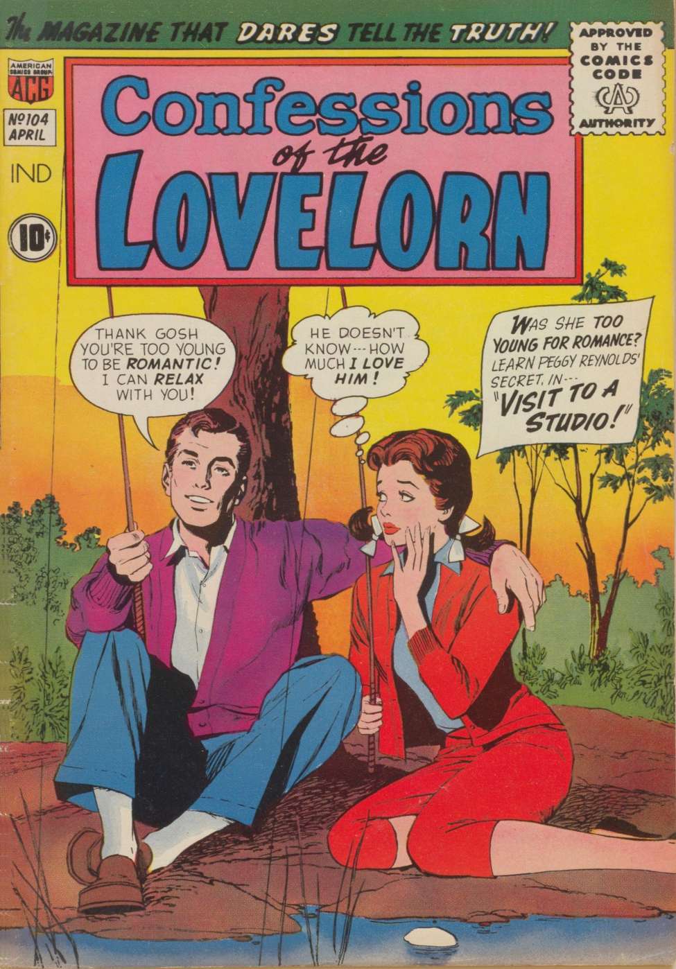 Book Cover For Confessions of the Lovelorn 104