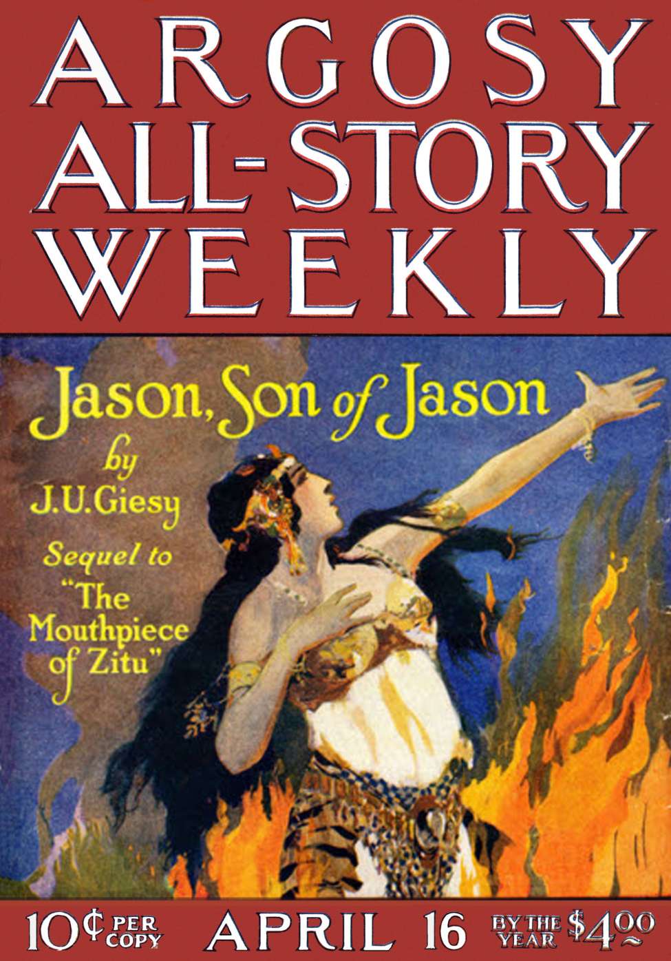 Book Cover For Argosy All-Story Weekly v133 1