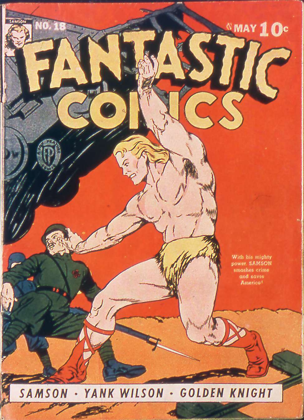Book Cover For Fantastic Comics 18 (paper/8fiche) - Version 2