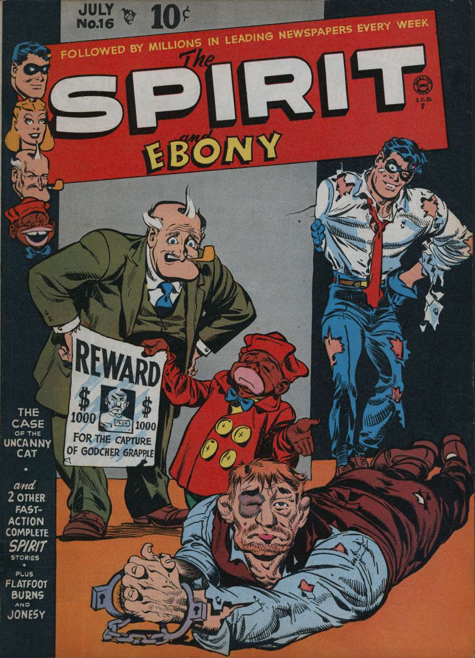Comic Book Cover For The Spirit 16