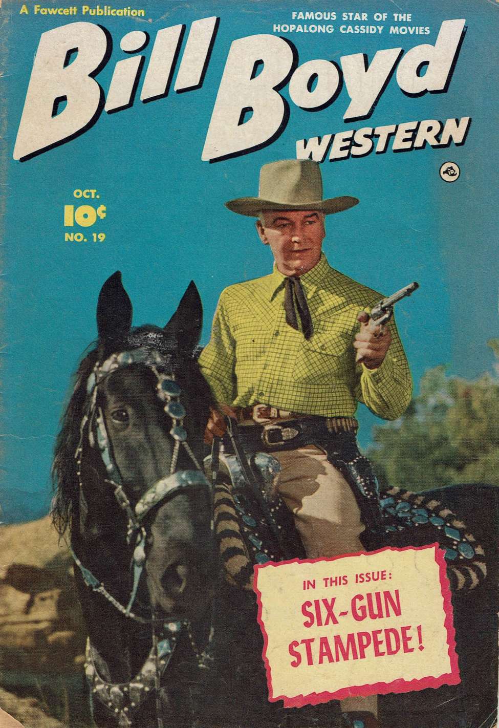 Comic Book Cover For Bill Boyd Western 19