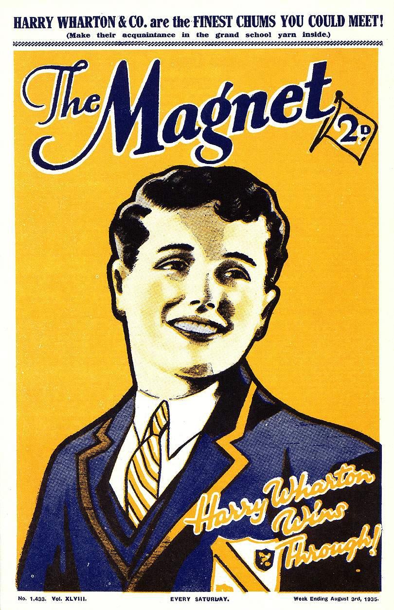 Book Cover For The Magnet 1433 - Harry Wharton Wins Through!