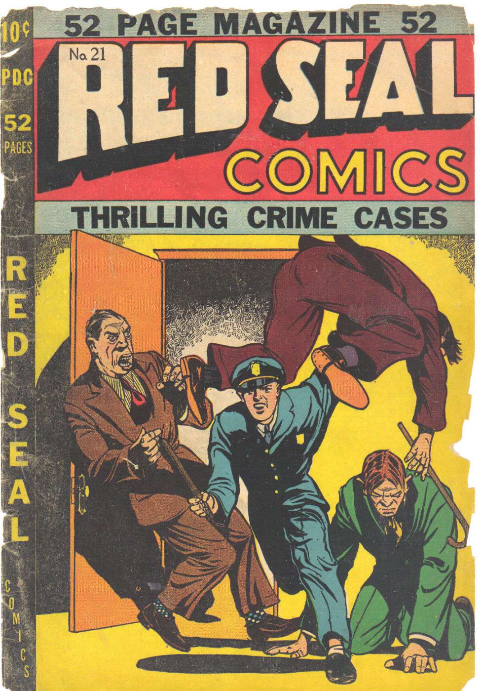 Book Cover For Red Seal Comics 21