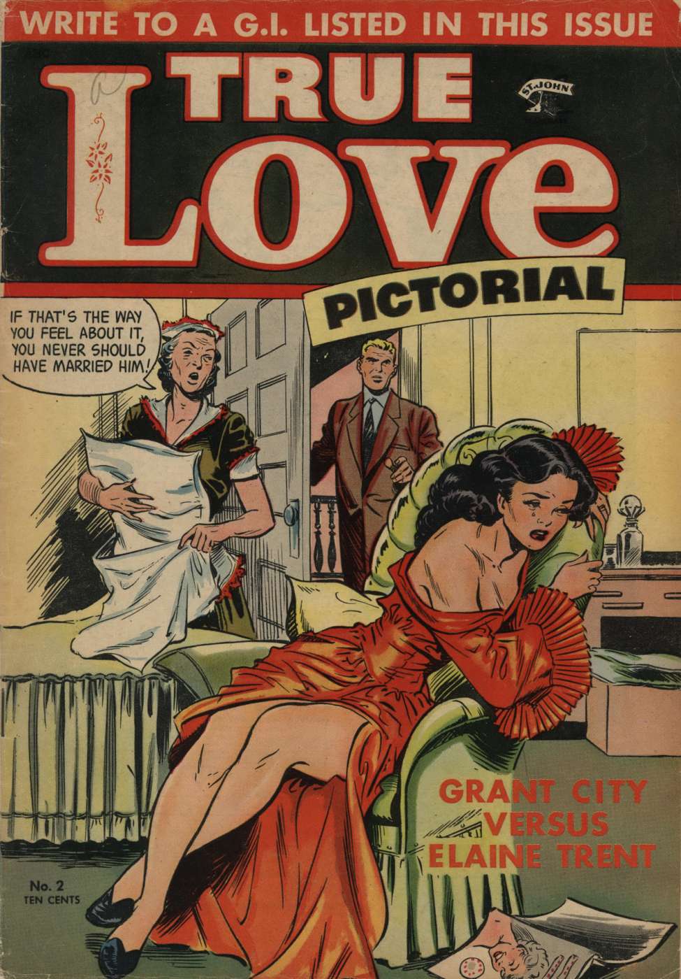 Comic Book Cover For True Love Pictorial 2