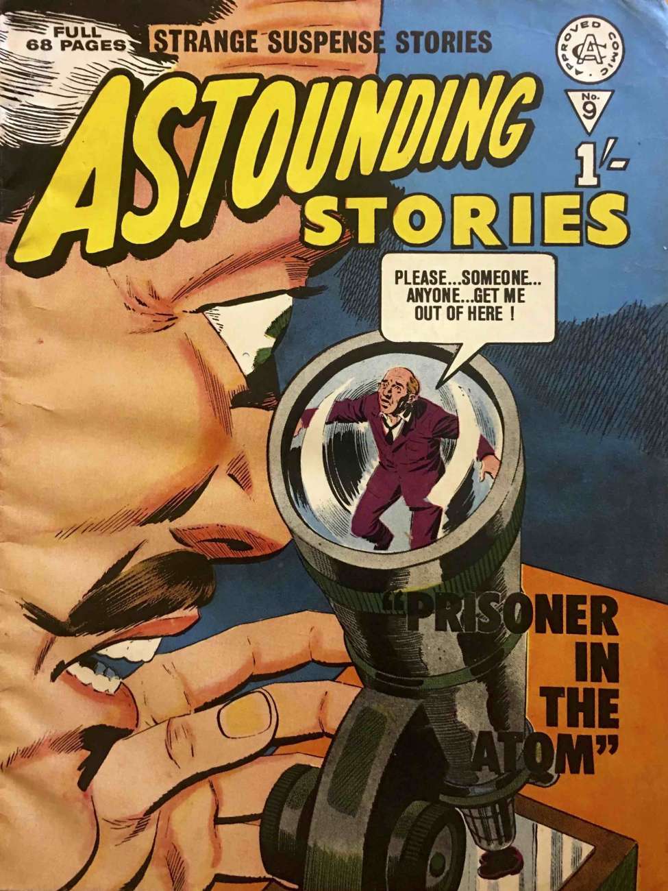 Book Cover For Astounding Stories 9
