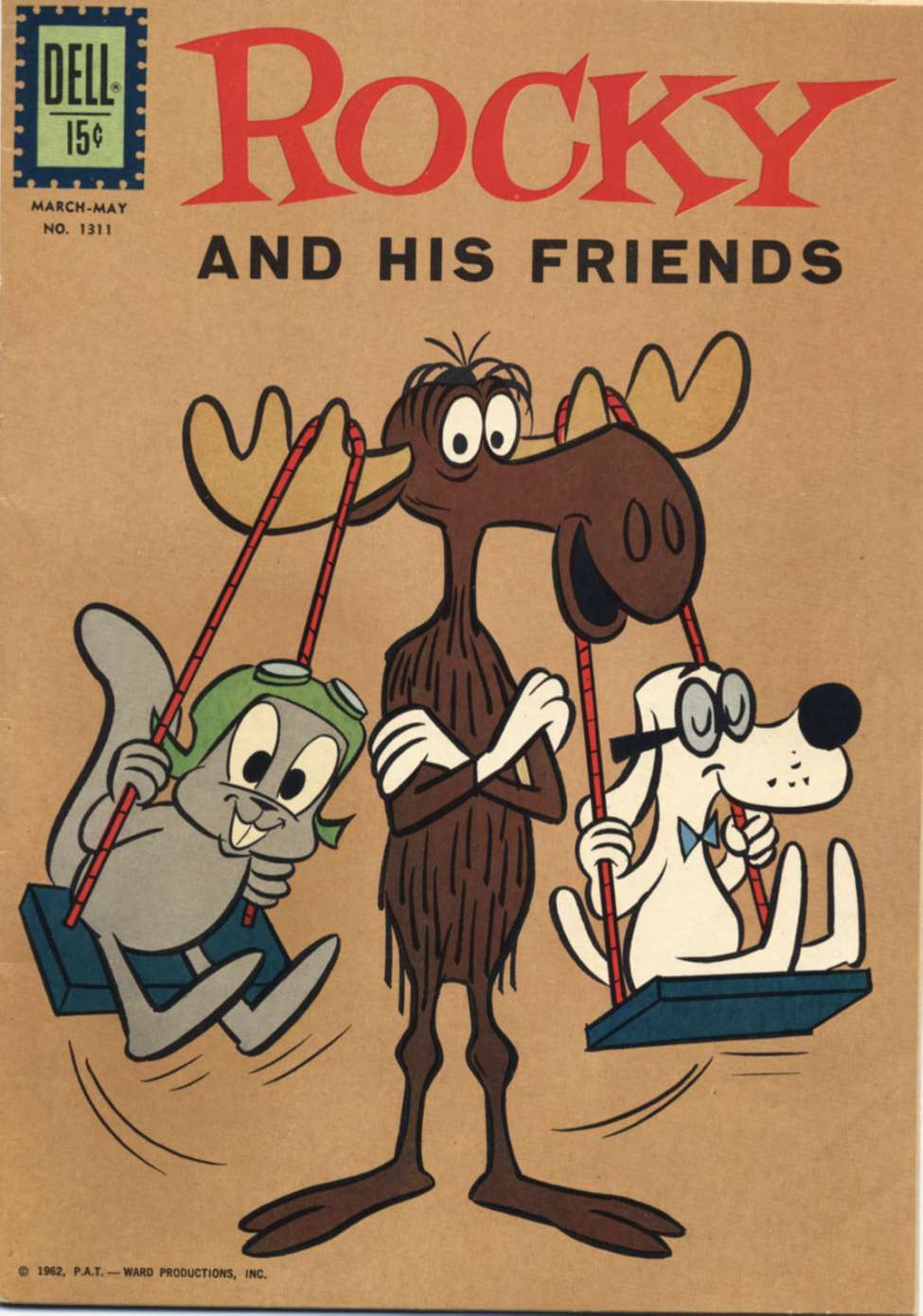 Comic Book Cover For 1311 - Rocky and his Friends