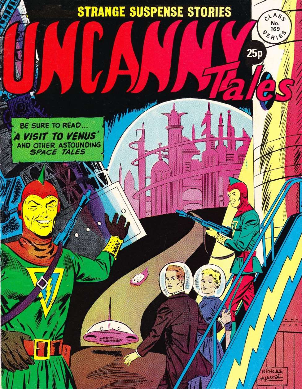 Book Cover For Uncanny Tales 169