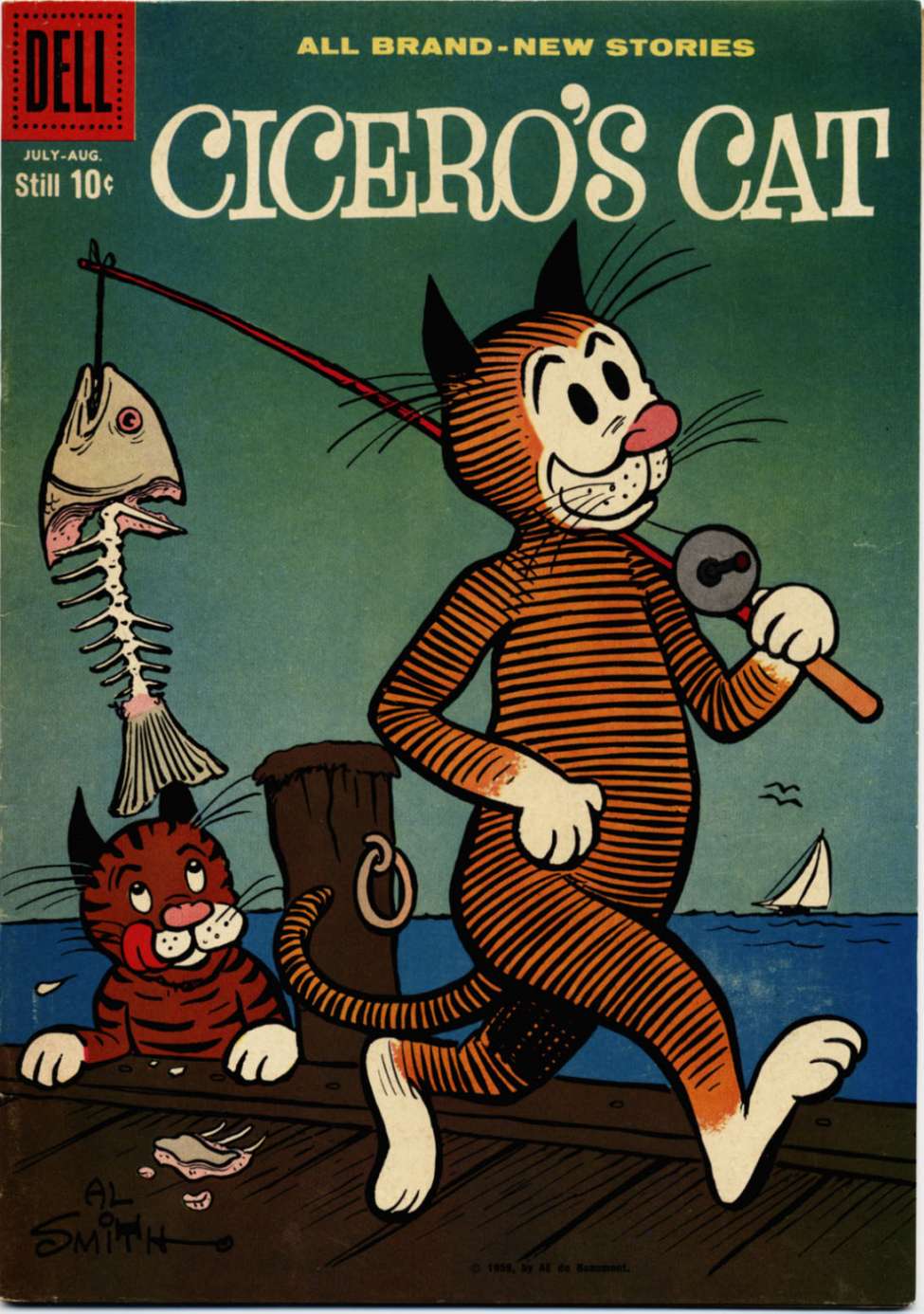 Comic Book Cover For Cicero's Cat 1