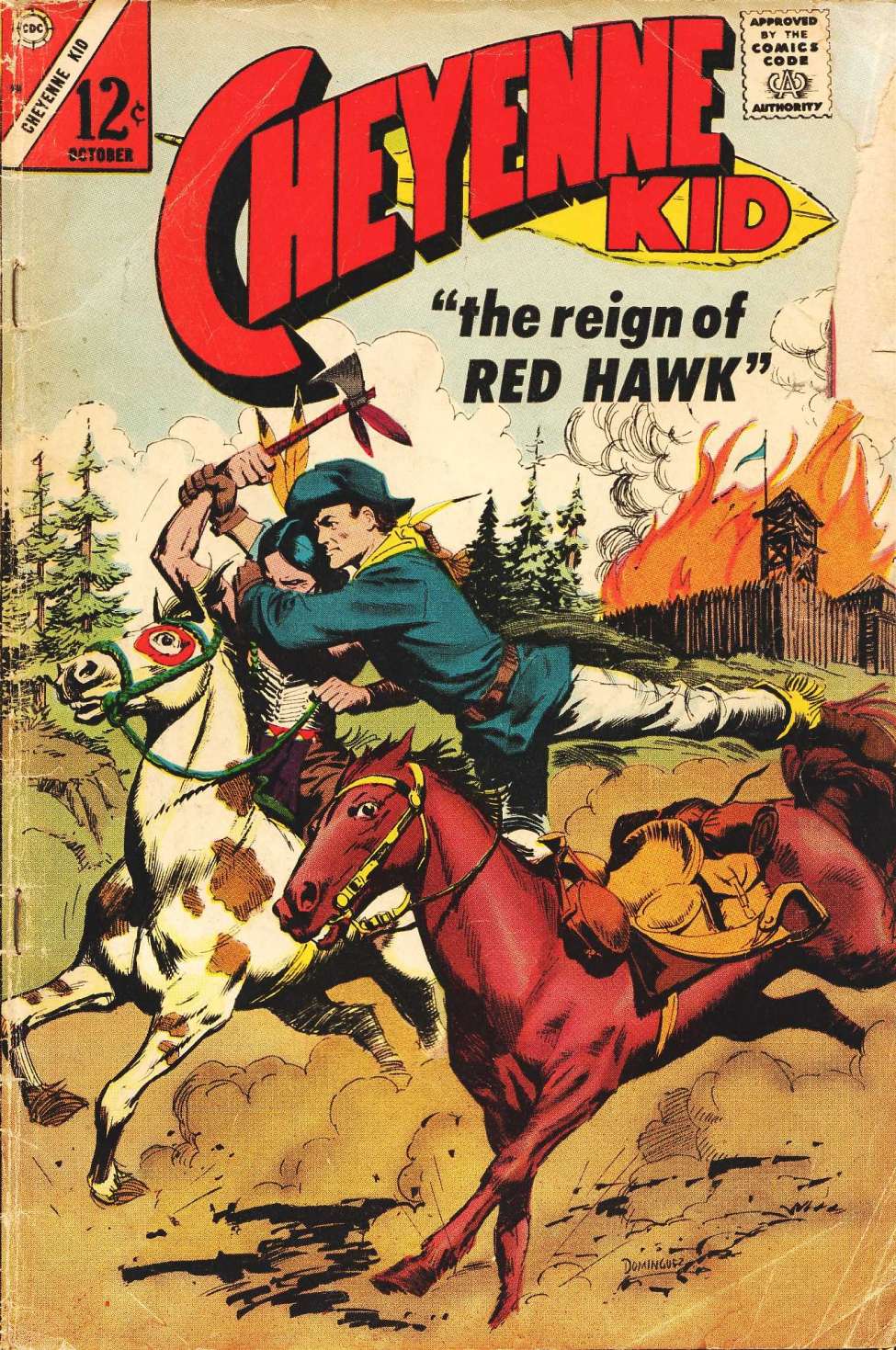Comic Book Cover For Cheyenne Kid 58