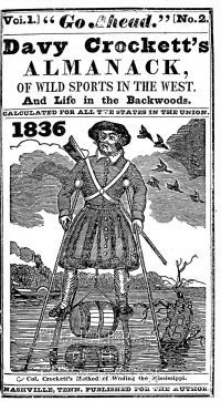 Large Thumbnail For Davy Crockett's Almanack 1836