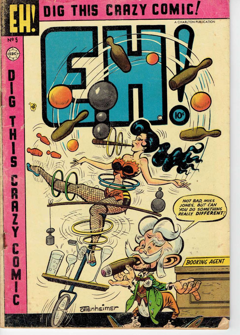 Comic Book Cover For Eh! 5