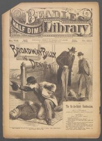 Large Thumbnail For Beadle's Half Dime Library 753 - Broadway Billy in Denver