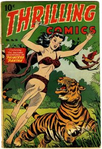 Large Thumbnail For Thrilling Comics 58 - Version 2