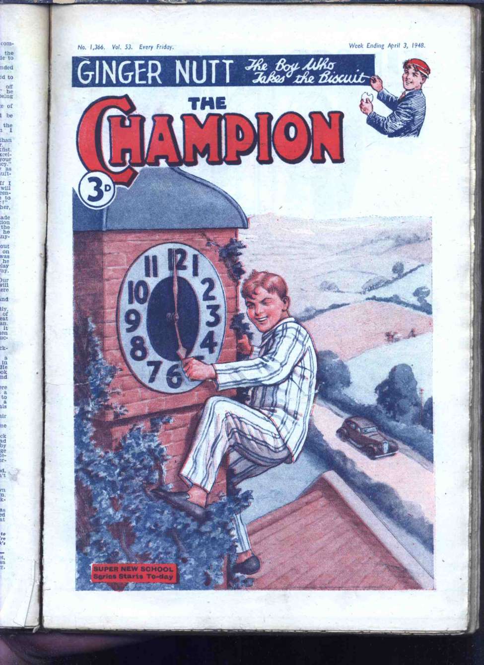 Comic Book Cover For The Champion 1366
