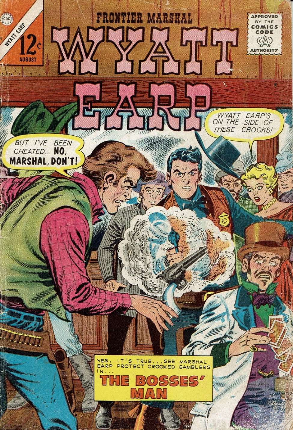 Comic Book Cover For Wyatt Earp Frontier Marshal 59