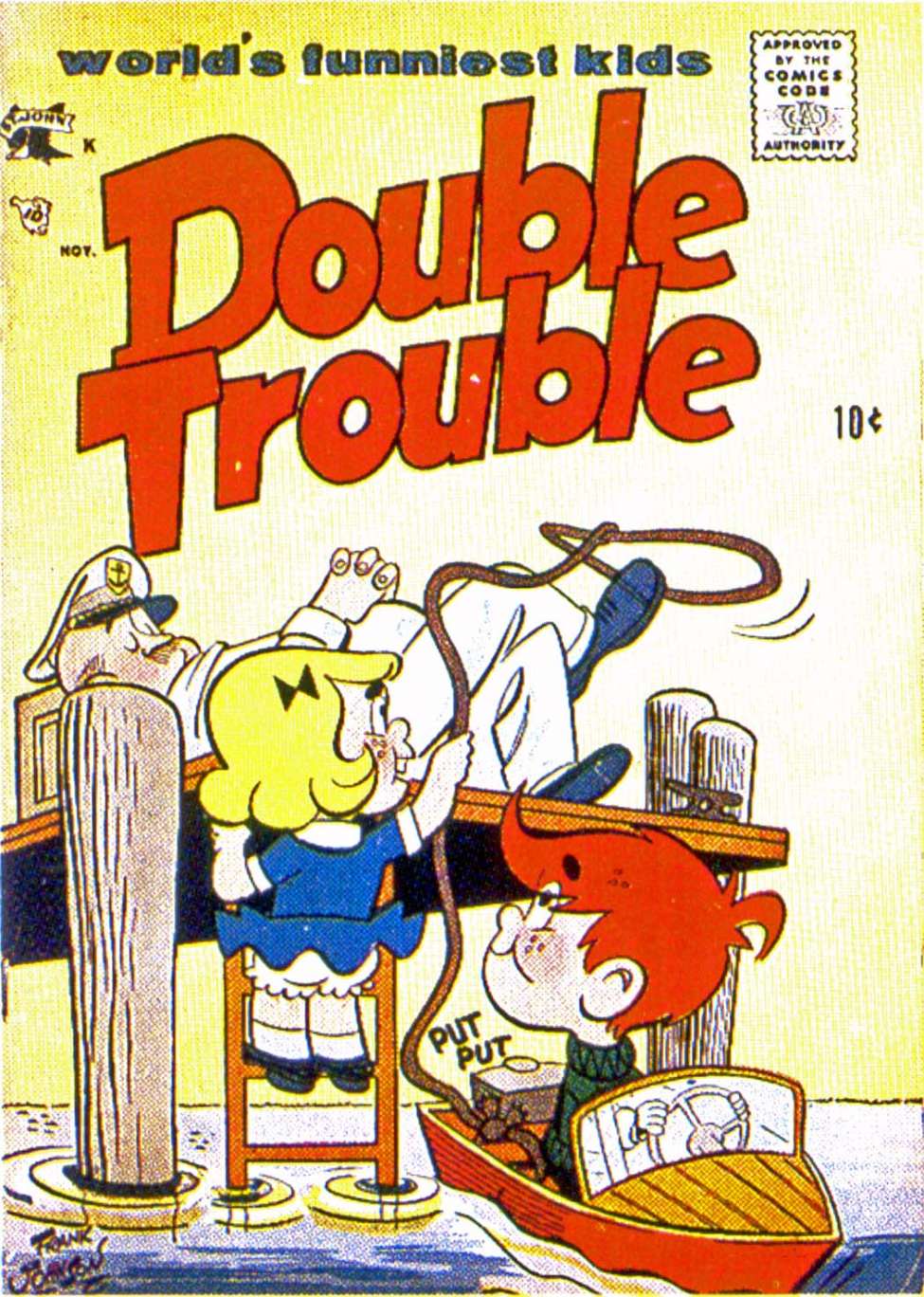 Comic Book Cover For Double Trouble 1