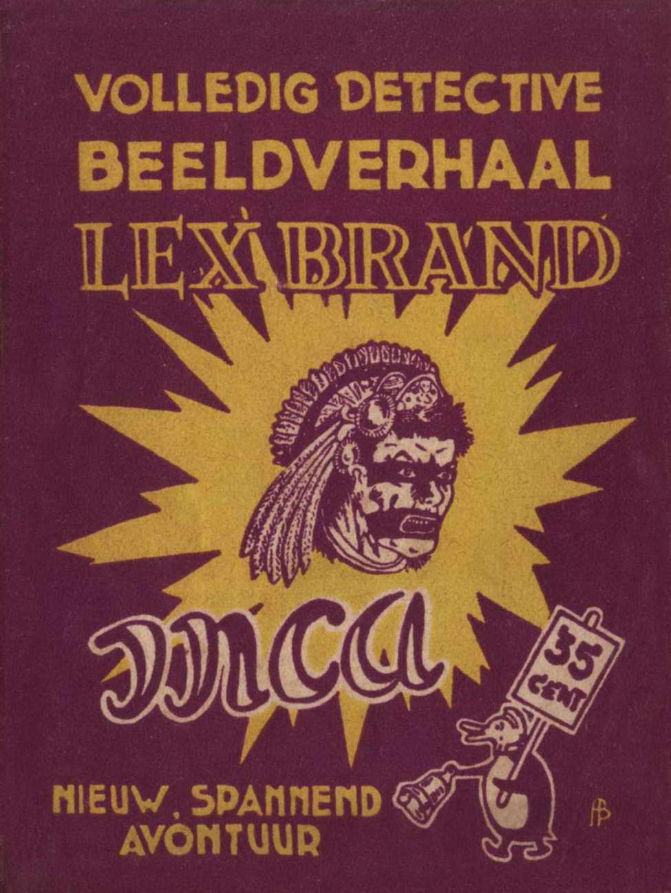 Book Cover For Lex Brand 20 - Inca