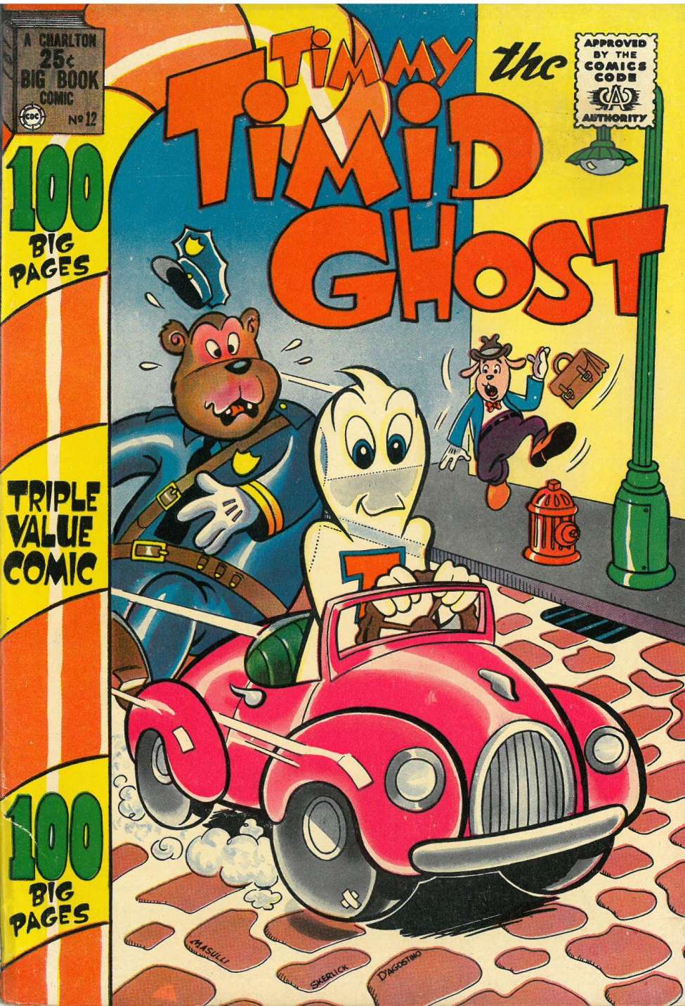 Book Cover For Timmy the Timid Ghost 12