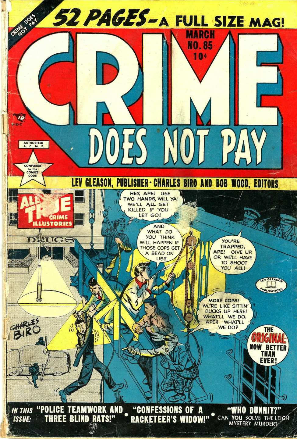 Book Cover For Crime Does Not Pay 85