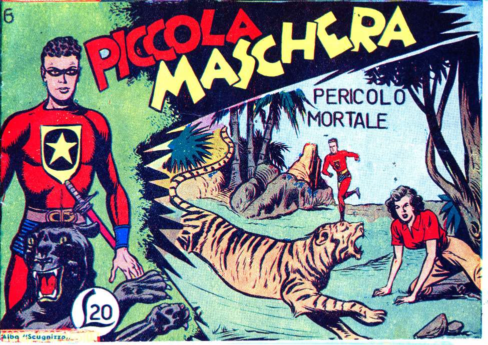 Book Cover For Piccola Maschera 6 - Pericolo Mortale