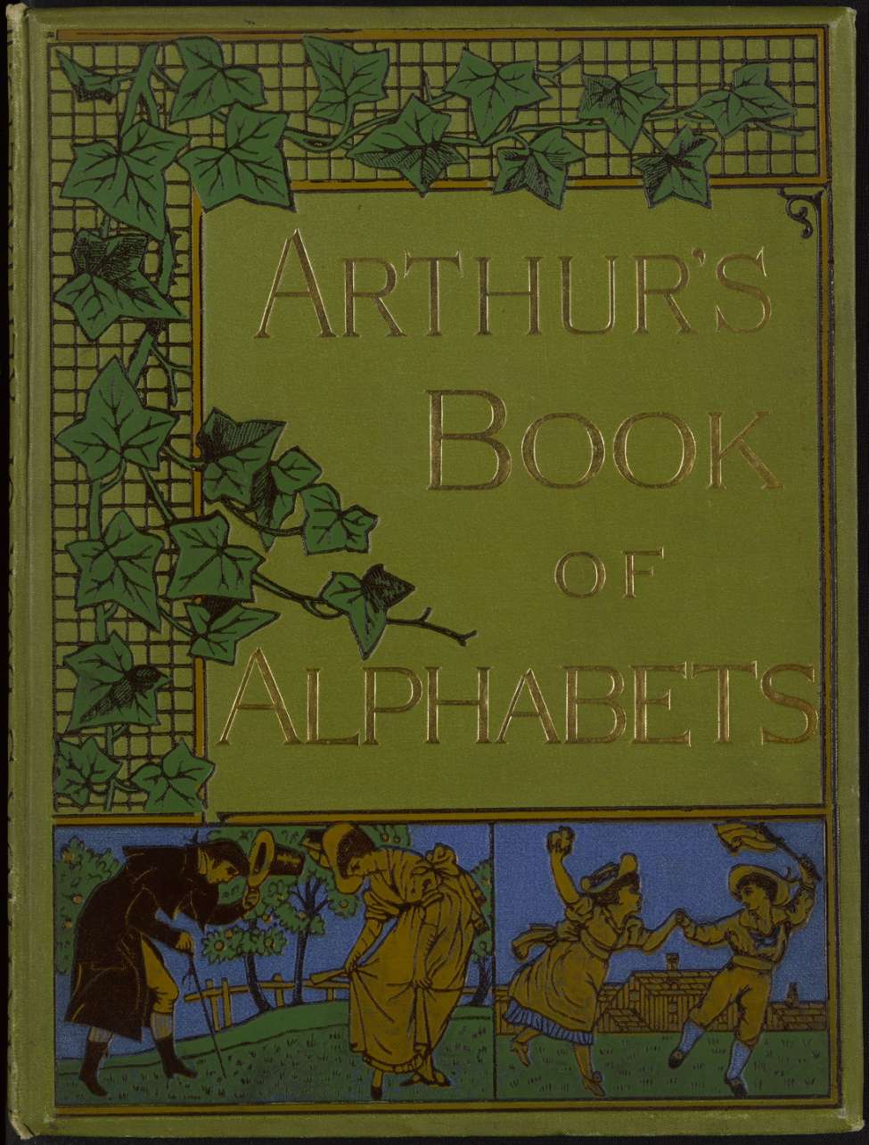 Comic Book Cover For Arthur's Book of Alphabets