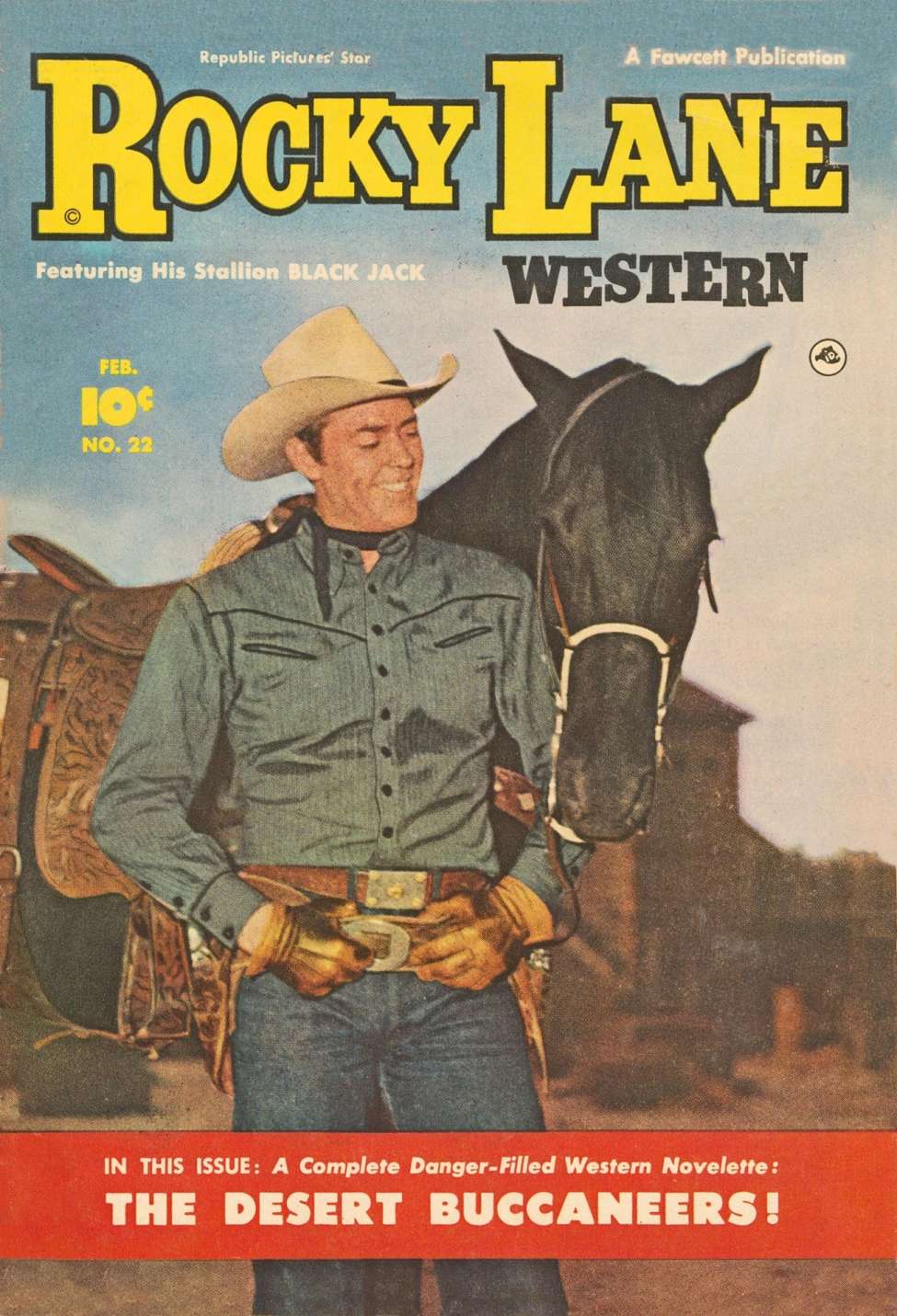 Book Cover For Rocky Lane Western 22 - Version 2