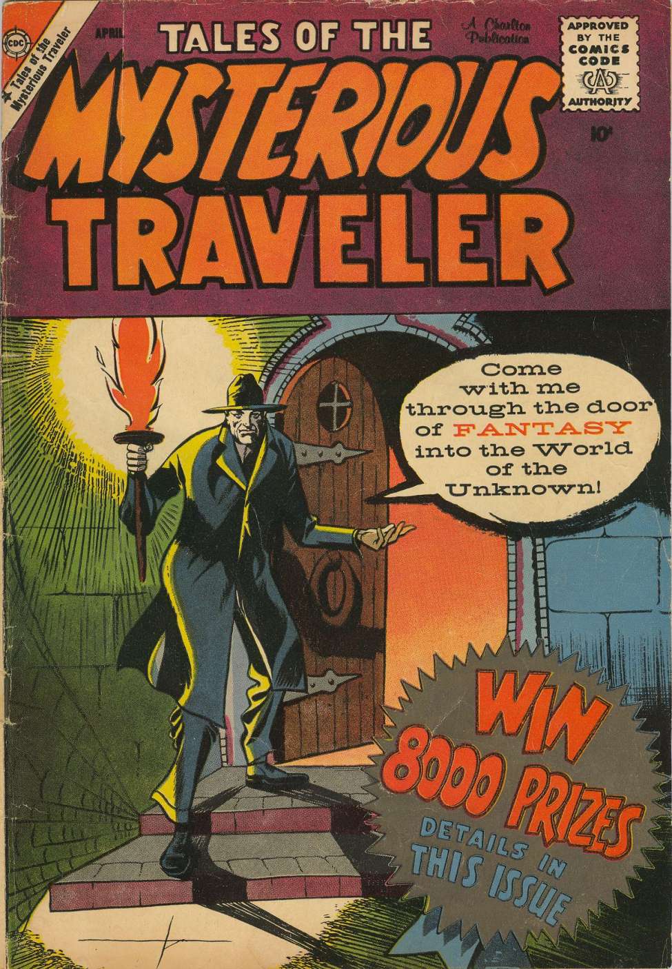 Comic Book Cover For Tales of the Mysterious Traveler 12