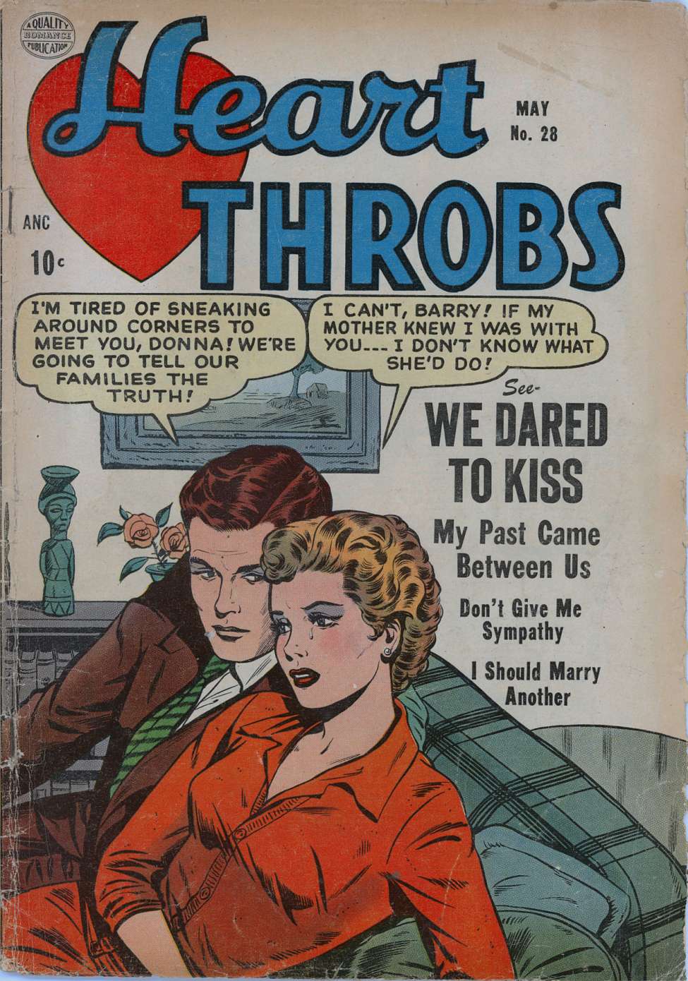 Book Cover For Heart Throbs 28