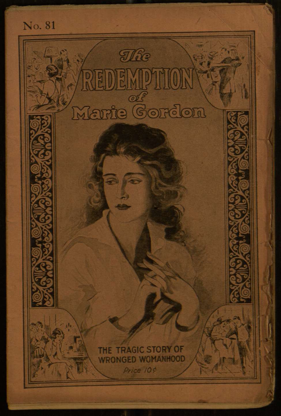 Book Cover For The Redemption of Marie Gordon 81 - Cora Lane Sherman