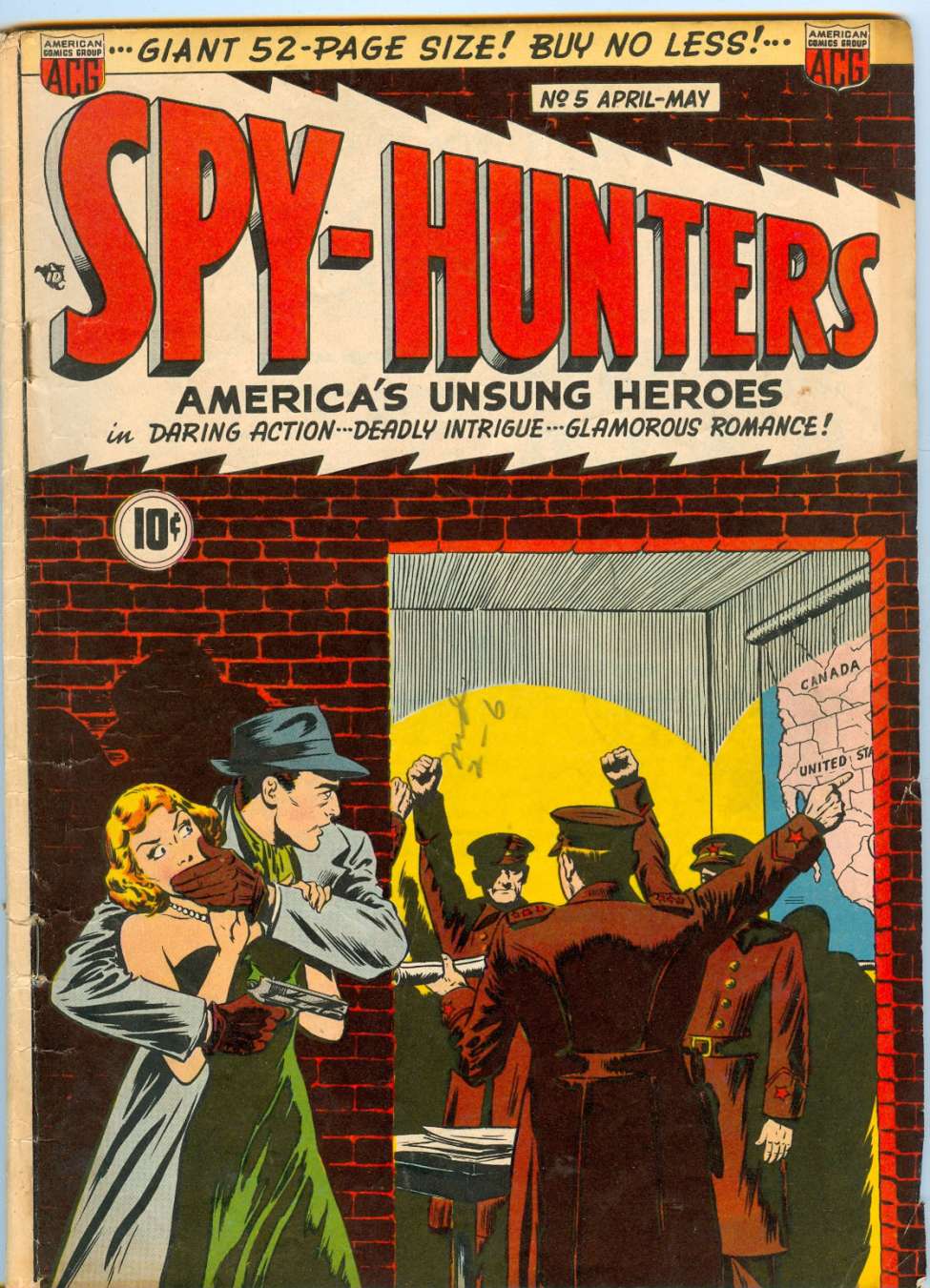 Book Cover For Spy Hunters 5