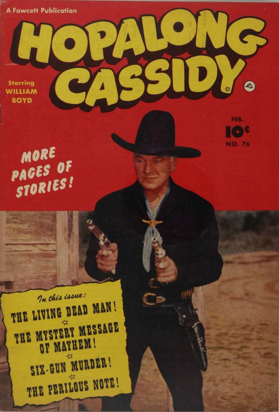 Book Cover For Hopalong Cassidy 76