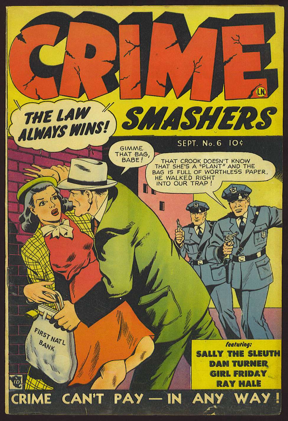 Book Cover For Crime Smashers 6