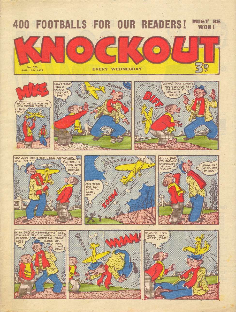 Comic Book Cover For Knockout 673