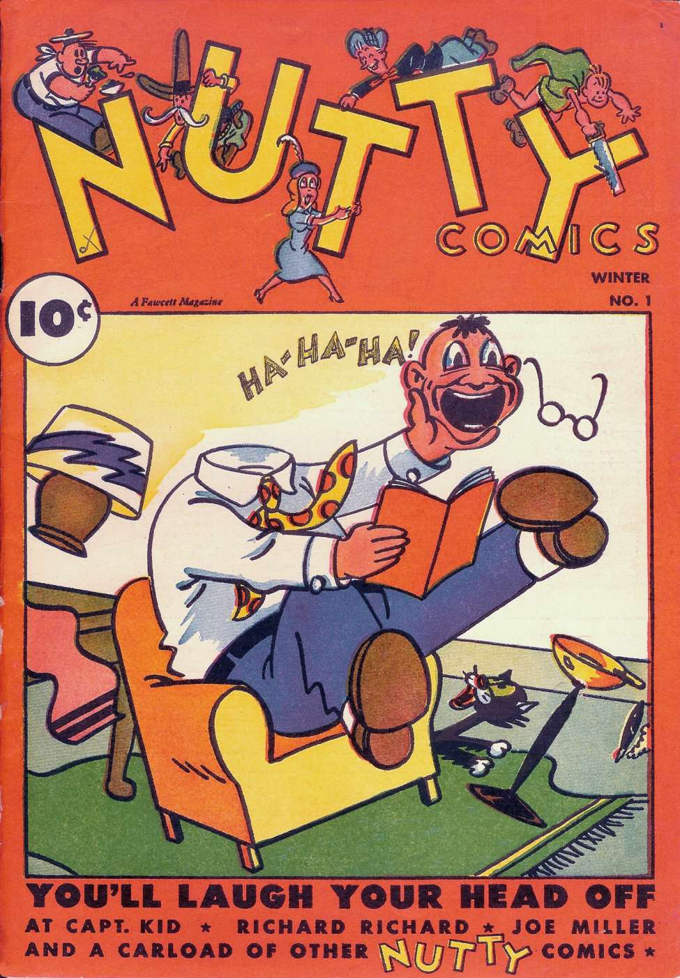 Book Cover For Nutty Comics 1