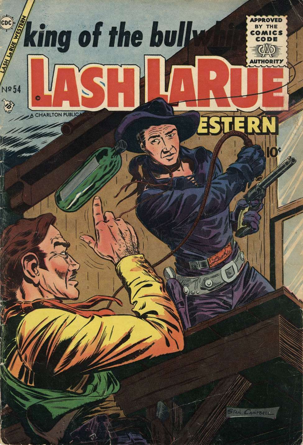 Book Cover For Lash LaRue Western 54