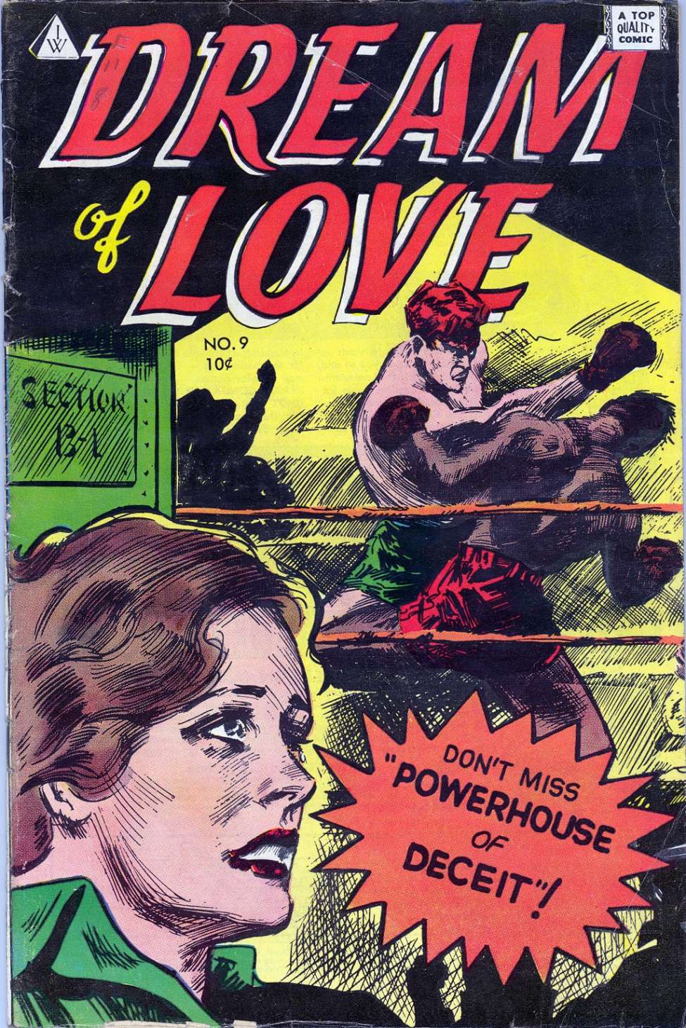 Comic Book Cover For Dream of Love 9