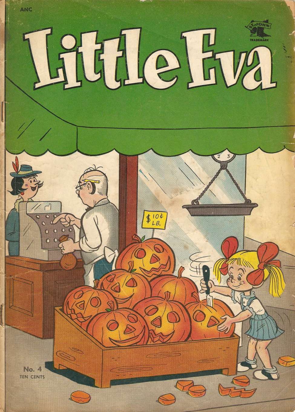 Comic Book Cover For Little Eva 4
