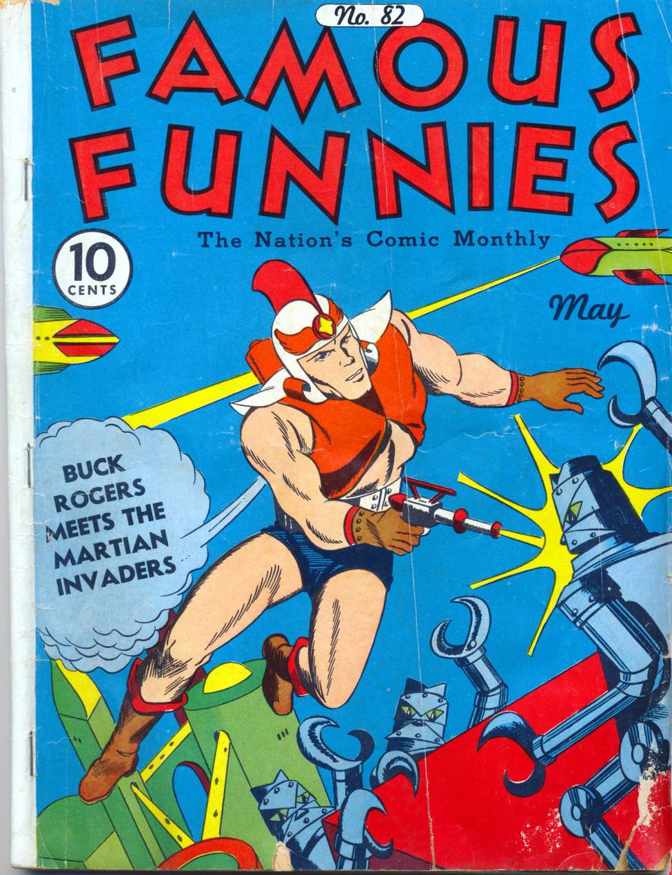 Comic Book Cover For Famous Funnies 82