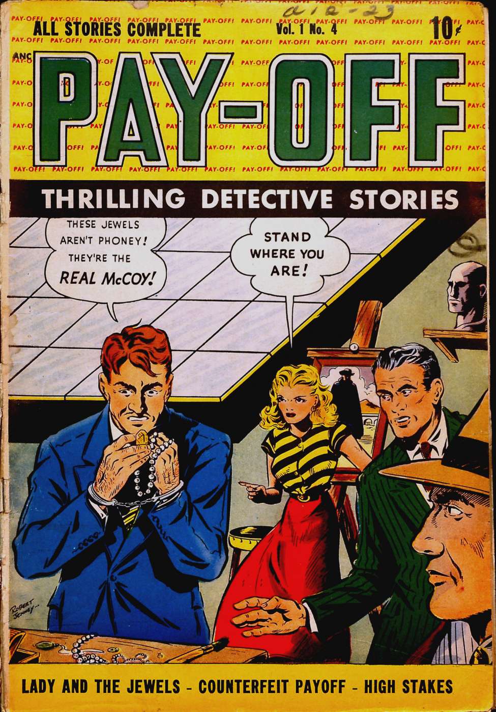 Comic Book Cover For Pay-Off 4