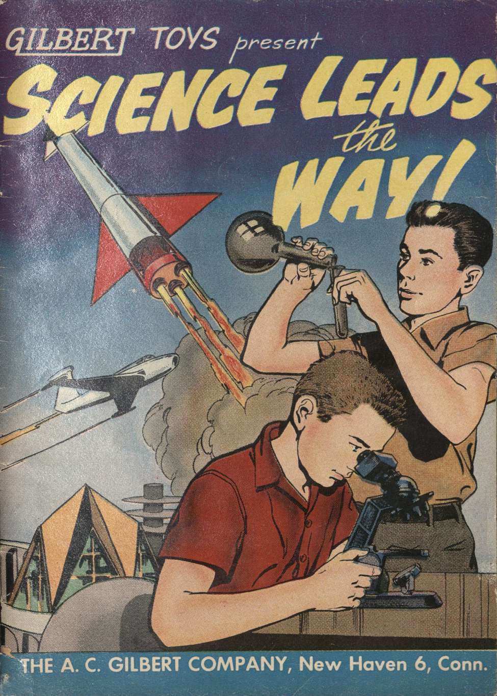 Book Cover For Science Leads the Way - Version 2