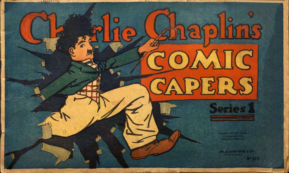 Comic Book Cover For Charlie Chaplin's Comic Capers v1 315