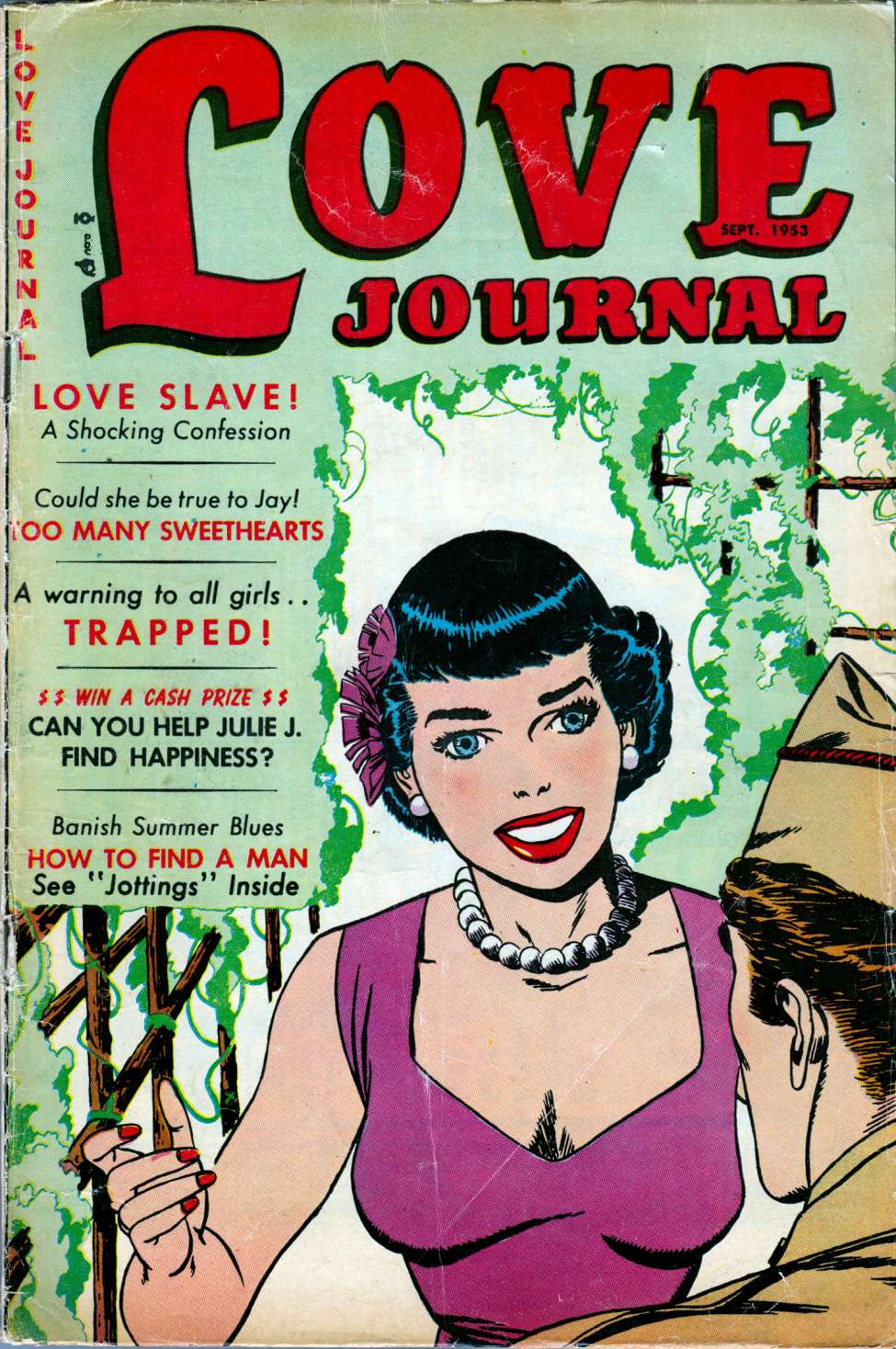 Comic Book Cover For Love Journal 20