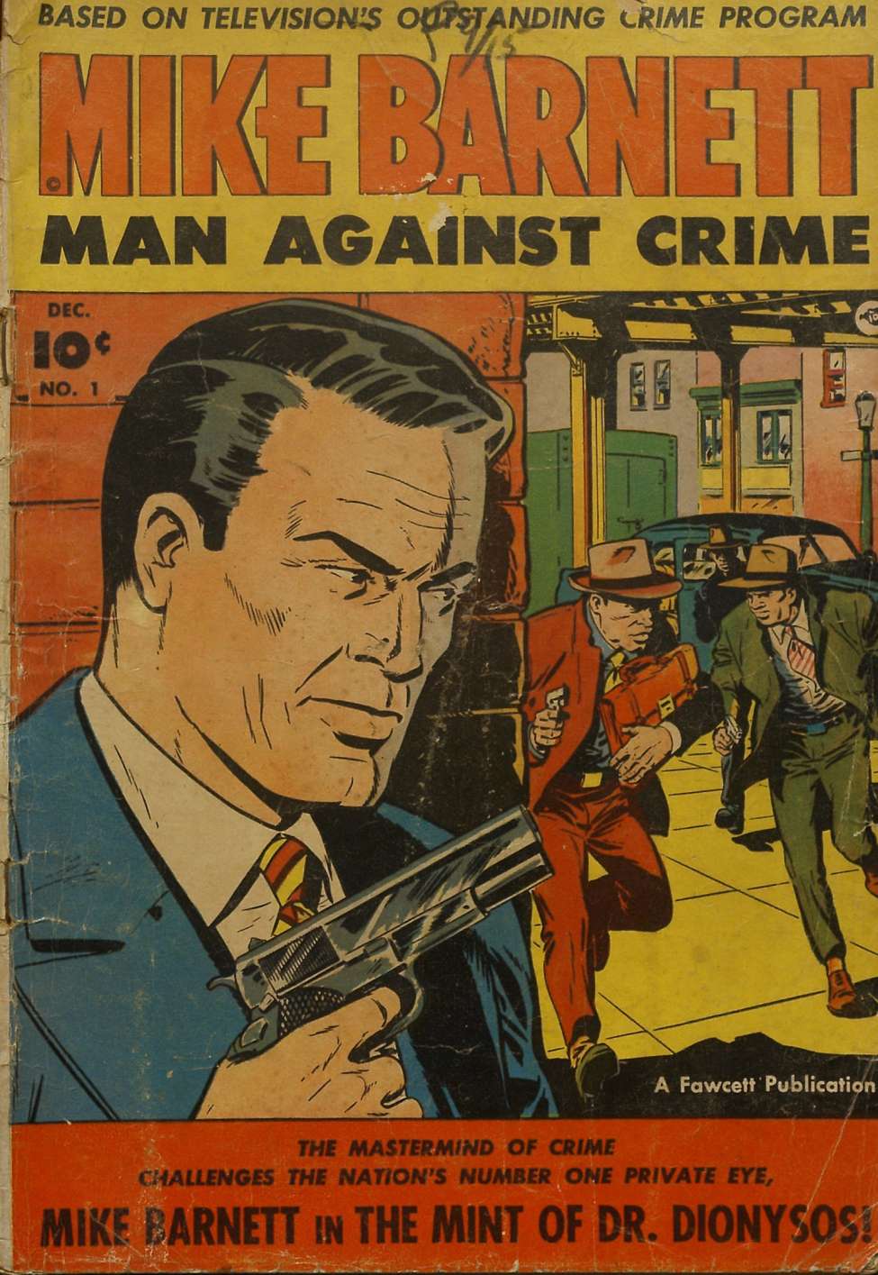 Comic Book Cover For Mike Barnett Man Against Crime 1