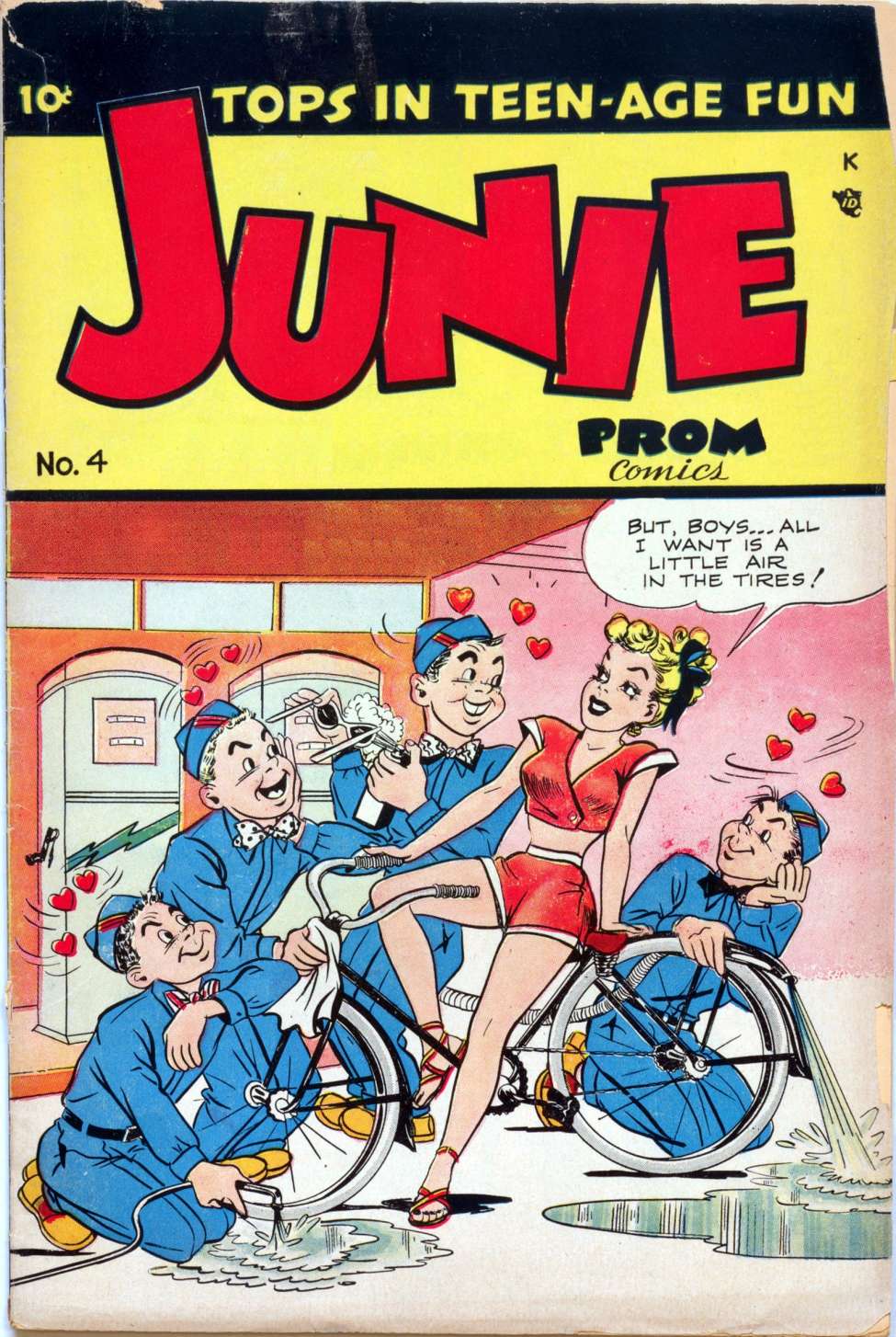 Comic Book Cover For Junie Prom Comics 4