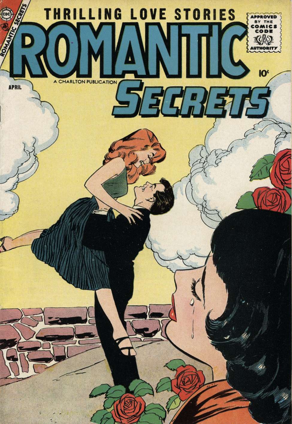 Comic Book Cover For Romantic Secrets 15
