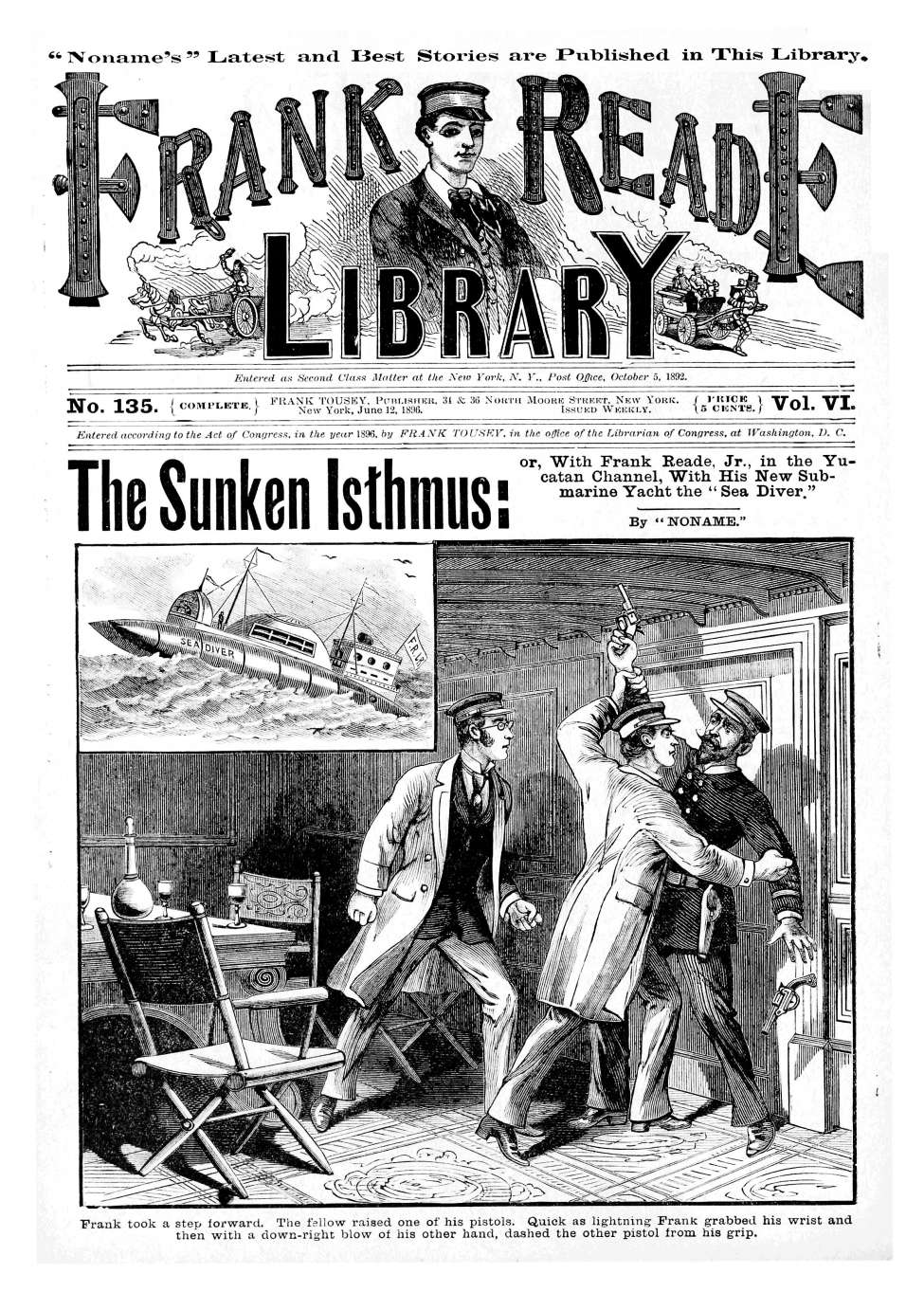 Comic Book Cover For v06 135 - The Sunken Isthmus